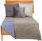 Omkeerbare sprei 180 x 260 cm Blauw Grijs (6 Stuks)