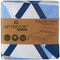 Omkeerbare sprei 180 x 260 cm Blauw Wit (6 Stuks)