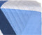 Omkeerbare sprei 180 x 260 cm Blauw Wit (6 Stuks)