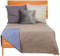 Omkeerbare sprei 240 x 260 cm Blauw Grijs (6 Stuks)