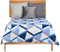 Omkeerbare sprei 240 x 260 cm Blauw Wit (6 Stuks)