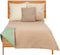 Omkeerbare sprei 240 x 260 cm Groen Beige (6 Stuks)