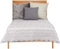 Omkeerbare sprei 240 x 260 cm Wit Grijs (6 Stuks)