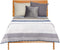 Omkeerbare sprei 240 x 260 cm Zeshoekig Blauw Wit Grijs (6 Stuks)