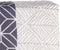 Omkeerbare sprei 240 x 260 cm Zeshoekig Blauw Wit Grijs (6 Stuks)