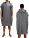 Omkleed Poncho Microvezel met Capuchon – Perfect voor Strand en Zwembad