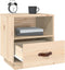 vidaXL - Nachtkastje - 40x34x45 - cm - massief - grenenhout