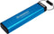 Kingston IronKey Keypad 200C - USB 3.2 type-C - 512GB - Blauw