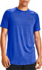 Under Armour Mk1 EU S/S Fitness Shirt - Korte Mouwen - Emotion Blauw (2020)