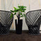 LECHUZA RONDO PREMIUM 32 - Plantenbak - met uitneembare binnenbak - met bewateringssysteem - ALL-IN-ONE set met LECHUZA-PON - scharlakenrood hoogglans
