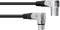 OMNITRONIC xlr kabel 3pin 3m 90° bk