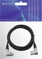 OMNITRONIC xlr kabel 3pin 3m 90° bk