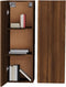 vidaXL - Tv-meubelen - 2 - st - 30,5x30x90 - cm - bewerkt - hout - bruin - eikenkleur