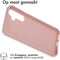 iMoshion Hoesje Geschikt voor Samsung Galaxy A54 (5G) Hoesje Siliconen - iMoshion Color Backcover - roze
