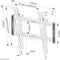 Neomounts WL35-550BL14 - Wandsteun - Kantelbaar tot 65 inch - Zwart