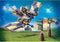 PLAYMOBIL Novelmore - Dario's zweefvliegtuig - 55-delige set met uitwerpstoel en waterprojectielen