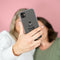 iMoshion Hoesje Geschikt voor Samsung Galaxy A12 Hoesje Siliconen - iMoshion Design hoesje - Transparant / Zwart / Live Laugh Love