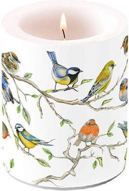 Ambiente - Kaars - Birds Meeting - 75 branduren - Voorjaar - Lente