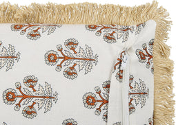 OMORIKA - Sierkussen - Wit - 45 x 45 cm - Katoen