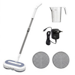 Vapore Elektrische Dweil Draadloos - 150×150 RPM Dual Rotatie - 40 min Accu - LED Verlichting -
