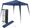 Juskys Vivara - Inklapbare Partytent - UV-bescherming 50+ - Blauw