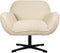 Liviza Fauteuil Donato - Draaibaar Almond - Stof - Rechthoek Beige - 74 cm , 75 cm , 79 cm