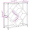 vidaXL - Wijnrek - Artisan - Eiken - 51x18x52,5 - cm - Houten - Afwerking