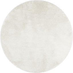 vidaXL - Vloerkleed - OVIEDO - laagpolig - Ø - 200 - cm - crèmekleurig