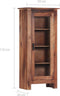 vidaXL - Hoge - kast - 50x30x110 - cm - massief - sheeshamhout