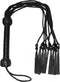 Kiotos Leather Flogger van leer en haartips