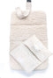 KipKep Napper Combi-set - Verschoonmatje en Luier-etuitje - Wasbaar - Zandkleur