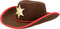 Boland - Kinderhoed Rookie sheriff - 55 - Kinderen - Unisex - Cowboy - Indiaan