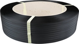 Omsnoeringsband - PP - 13mm - kern 406mm - 2500m - zwart