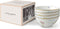 Laura Ashley Heritage Collectables Kommen set van 4 - Schaaltjes - Ø16cm - Cobblestone Pinstripe