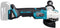 Makita DGA520ZX1 - Accu haakse slijper - 18V - X-LOCK systeem - 125 mm schijf