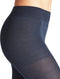 FALKE Family - Panty dames - 100 denier huidvriendelijk katoen - blauw 6499
