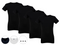 DERBY 4PACK T-SHIRT Round Neck Alan Red – XXL Zwart – Body Fit met Katoen en Elastan