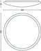 Philips Cavanal - Plafonnière - 3 lichtinstellingen - Wit - Rond - 18 W