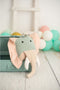 Deken Crochetts Deken Groen Olifant 113 x 115 x 2 cm