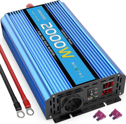 Omvormer 12 V naar 220 V Pure Sinus 2000 W/4000 W met USB en EU-wisselstroom