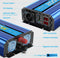Omvormer 12 V naar 220 V Pure Sinus 2000 W/4000 W met USB en EU-wisselstroom