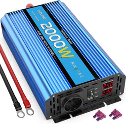 Omvormer - 24V naar 230V - Zuivere Sinus - 2000W Vermogen + 4000W Piekvermogen