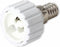 Omvormer Converter Verloopfitting - E14 naar GU10 - Wit