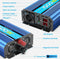 Omvormer - Zuivere Sinus - 1500W Continu Vermogen - 3000W Piekvermogen