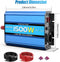 Omvormer - Zuivere Sinus - 1500W Continu Vermogen - 3000W Piekvermogen