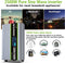Omvormer - Zuivere Sinus - Power Inverter - 2500W - LED-display & EU AC-Stopcontacten & 2 USB-poorten