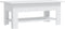 vidaXL - Salontafel - 102x55x42 - cm - bewerkt - hout - wit