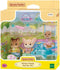Sylvanian Families 5749 Trio Peutervriendjes Zwembad Fun- inclusief 3 fluweelzachte speelfiguren