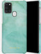 Selencia Hoesje Geschikt voor Samsung Galaxy A21s Hoesje - Selencia Maya Fashion Backcover - groen