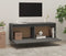 vidaXL - Wandkast - 100x30x35 - cm - massief - grenenhout - grijs